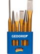 Gedore 106 Chisel & Punch Set in PVC Holder 6 Pc