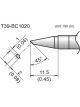 Hakko T39 Soldering Tip/Shape-BC Hor:1mm Vrt:2mm For FX971