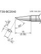 Hakko T39 Soldering Tip/Shape-BC Hor:2mm Vrt:4mm For FX971