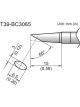 Hakko T39 Soldering Tip/Shape-BC Hor:3mm Vrt:6.5mm For FX971