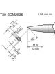 Hakko T39 Soldering Tip/Shape-BC Hor:2.5mm Vrt:3.5mm For FX971