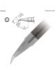Hakko T39 Soldering Tip/Shape-0.2J For FX971