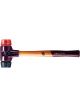 Halder Simplex Soft-Face Mallet Rubber Plastic Wood Handle 1500g
