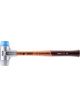 Halder Simplex Soft-Face Mallet Wood Handle TPE-Soft/TPE-Mid 185g