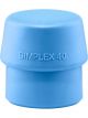Halder Insert For Simplex Soft-Face Mallet TPE-Soft Blue 47g