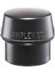 Halder Insert For Simplex Soft-Face Mallet Rubber Black 30g