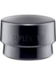 Halder Insert For Simplex Soft-Face Mallet Rubber Black 600g