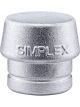 Halder Insert For Simplex Soft-Face Mallet Soft Metal Silver 250g