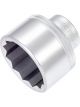 Hazet 1in Drive 12 Point Socket 75mm
