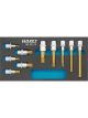 Hazet 10 Pcs Screwdriver Socket Set Modular Insert Tray