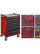 Hazet 70 Pcs 7-Drawer Tool Trolley Assistant
