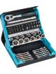 Hazet 50 Pcs 1/4in Smartcase Socket Set