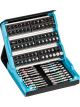 Hazet 96 Pcs Smartcase Screwdriver Bit Set 1/4in Hex