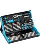 Hazet 59 Pcs Smartcase Screwdriver Bit Set 1/4in Hex