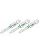 Hazet Long Torx Bit T10 3 Pack 1/4in Hex