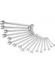 Hazet 17 Pc 12 Point Metric Combination Wrench Set
