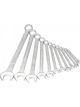 Hazet 12 Pc 12 Point Imperial Combination Wrench Set 1/4in-1-5/16in