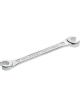 Hazet Double Box-End Wrench Open Outside 12-Point Profile 13 x 15mm