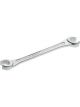 Hazet Double Box-End Wrench Open Outside 12-Point Profile 17 x 19mm