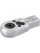 Hazet 1/4in Insert Reversible Ratchet For Bits Insert Square 9 x 12mm