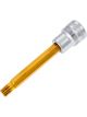 Hazet 3/8in Screwdriver Socket with Internal Serration Profile XZN M8