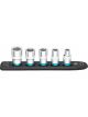 Hazet 5 Pc 1/2in Smartrail Metric Hexagon Socket Set