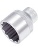 Hazet 1/2in 12 Point Socket 34mm
