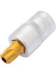 Hazet 1/2in Drive Tamper-Resistant Torx Screwdriver Socket T55H