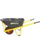 Impact-A Wheel Barrow Metal Concealed Fix Tub Blue Fat 4Ply Wheel