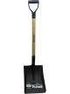 Impact-A D-Shape Shovel Wood Handle Square Shovel Head