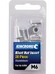 Kincrome Rivet Nut Insert M6 Aluminium 20 Pack