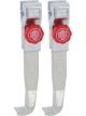 Kukko Quick-Adjustable Standard Pulling Hooks pair