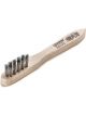 Lessmann Spark Plug Brush 150x15mm 3 Rows Stainless Wire ROF