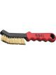 Lessmann Brake Caliper Brush ROKI 225mm Brass Wire Trim 2 Rows