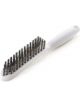 Lessmann Hand Brush Plastic Body 4 Rows Steel Wire Stainless ROF