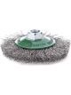 Lessmann Bevel Brush 100x10mm Steel Wire ROF Crimped 0.30mm Thread M14