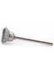 Lessmann Mini Cup Brush 3mm Shank 15mm Steel Wire STH Crimped 0.10mm