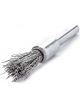 Lessmann End Brush 6mm Shank 12mm Long 60mm Stainless Wire ROF Crimped