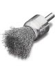 Lessmann End Brush 23mm Shaft w/6mm Steel Wire STA Crimped 0.30mm