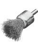 Lessmann End Brush 6mm Shank 30mm Long 68mm Steel Wire Crimped 0.30mm