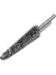 Lessmann Socket Brush IBD 170mm 10/20mm Conical 0.20mm Steel Wire Trim