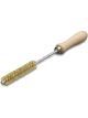 Lessmann Hole Cleaning Brush File Handle IBM 300x100mm 20mm Brass Wire