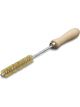 Lessmann Hole Cleaning Brush File Handle IBM 300x100mm 30mm Brass Wire