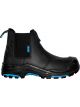 OX Tools Black Elastic Sided Pull On Workboots Size 10