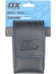 OX Tools Trade Black Leather Mobile Phone Holder L