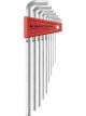 PB Swiss 9 Pc Metric Long Hex Key Set 1.5-10mm