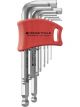 PB Swiss 9 Pc Metric Hex Ball End Key L-Wrench Set 1.5-10mm