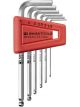 PB Swiss 6 Pc Metric Ball End Hex Key L-Wrench Set 1.5-5mm