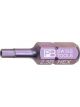 PB Swiss Hex w/Bore Hole PrecisionBit C6 6.3 1/4in 2.5mm Tip