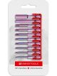 PB Swiss E6 713 CN PrecisionBits E6 Set in BitBlock 10 Pc Hex
